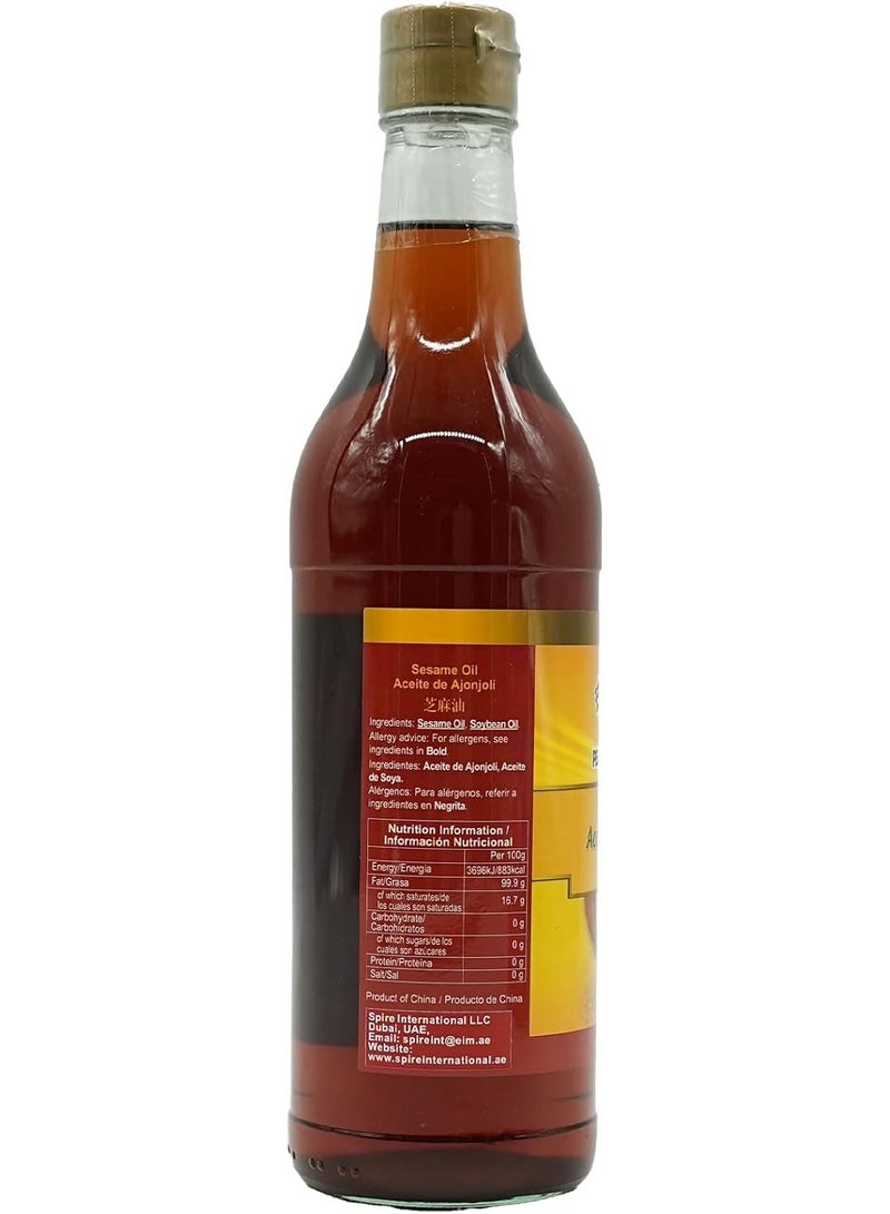 Pearl River Bridge Sesame Oil 500 Ml - Image 2